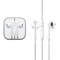 Apple Earphones 3.5mm For iPhone  5 5s 6s 6+, Android Phone- White